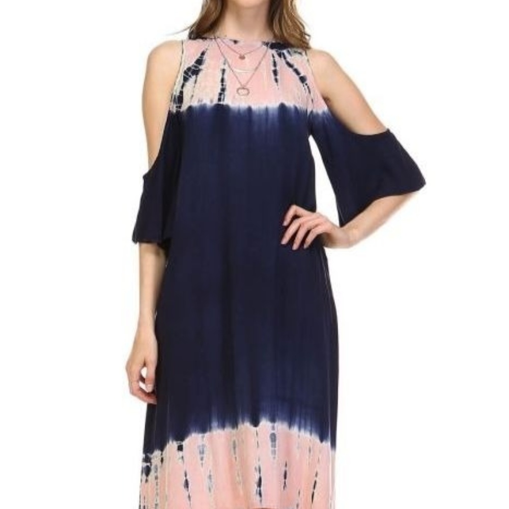 Tie-Dye Hi-Lo Dress